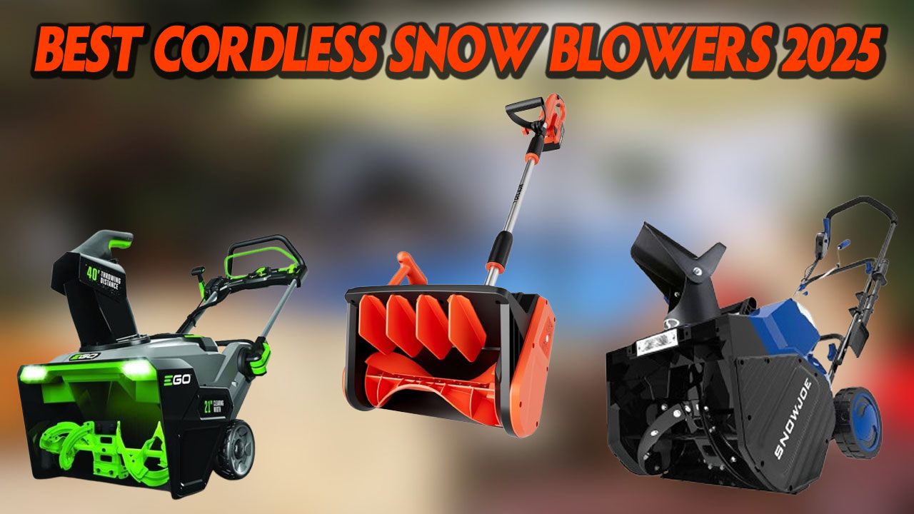Top 5 Best Cordless Snow Blowers 2025 - Best Gaming All