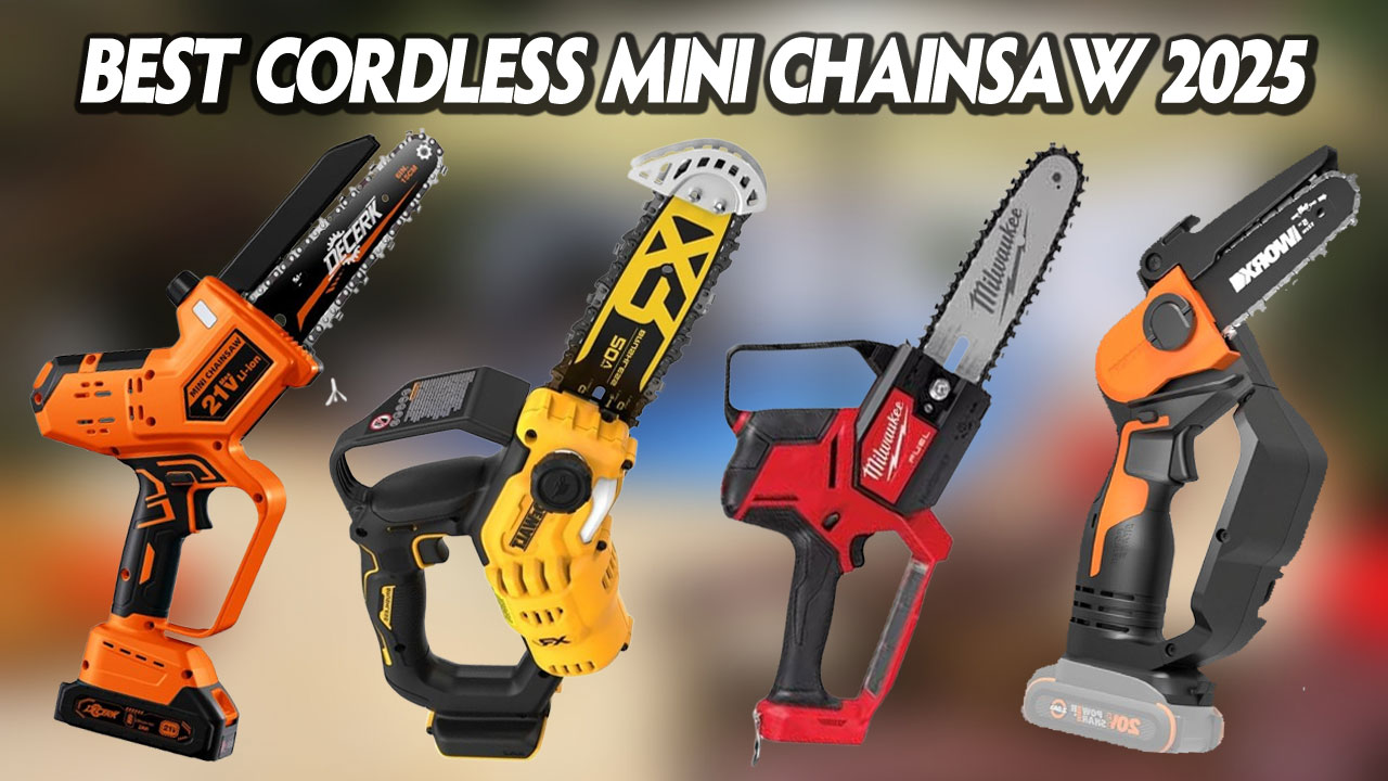 Top 5 Best Cordless Mini Chainsaw 2025 - Best Gaming All