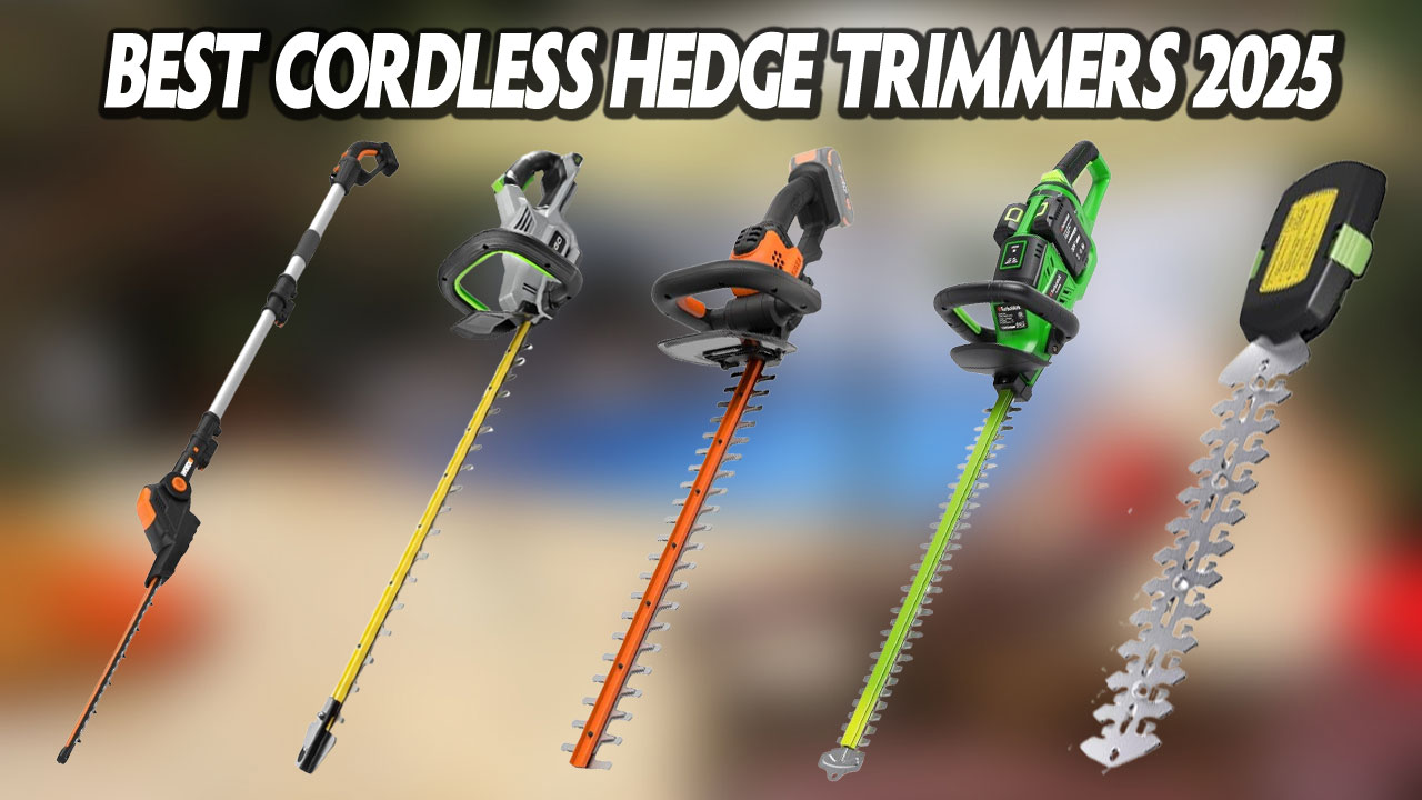 Top 5 Best Cordless Hedge Trimmers 2025 - Best Gaming All